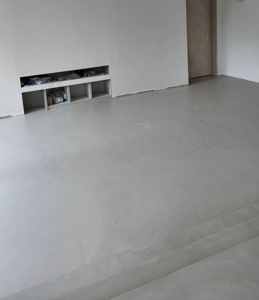 How Thick Is a Microcement Overlay on a Floor?