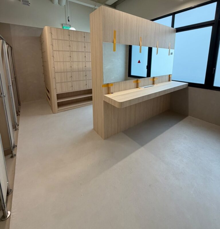 Microcement for Commercial and Retail Spaces in Singapore